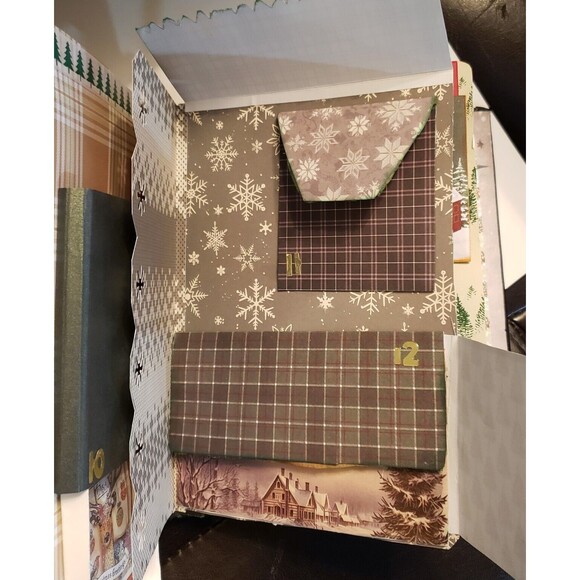 Hand Made Winter Themed Junk Journal *Includes 10 pc NEW JEWELRY* Women Girls - Picture 9 of 16